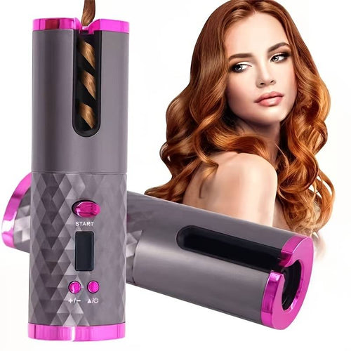 portable cordless hair curler